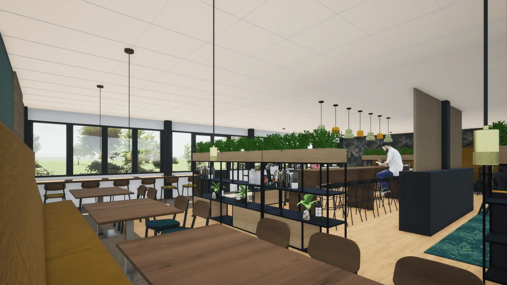 Projectinrichting restaurant