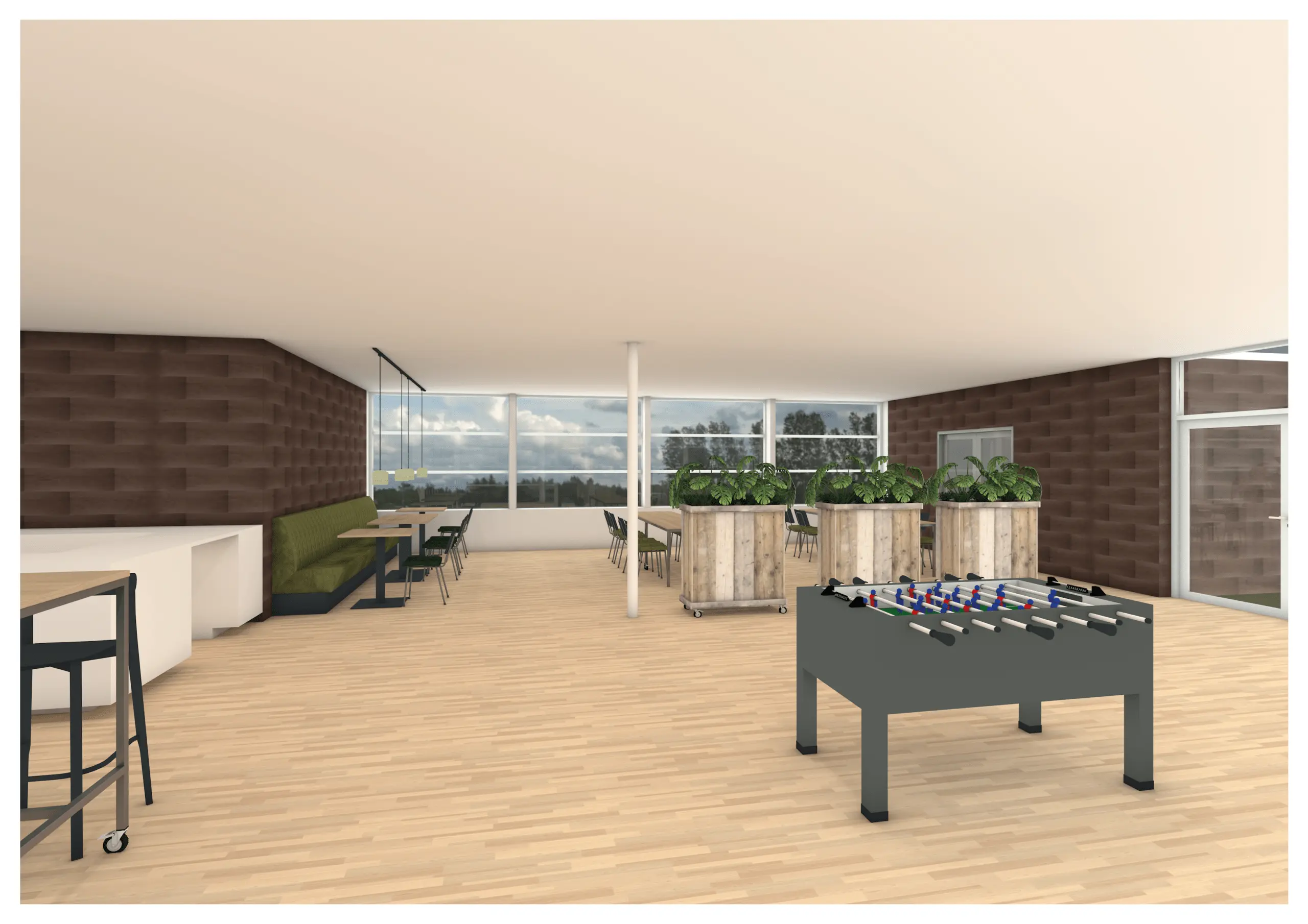 Projectinrichting kantine